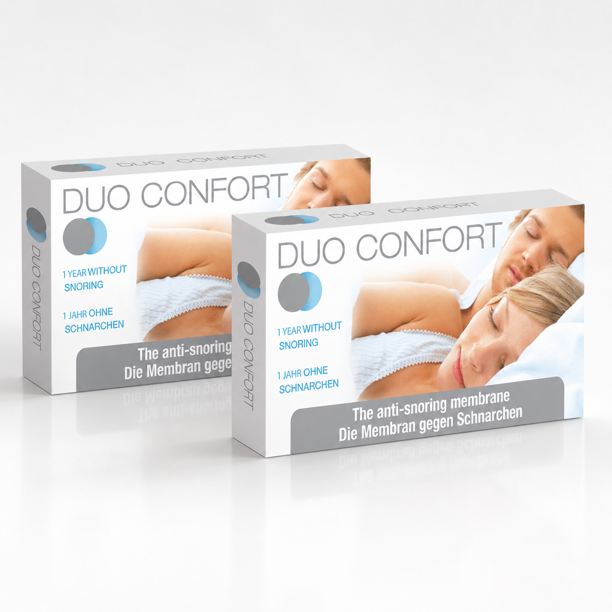 DUO CONFORT - Aide en cas de ronflement - 2 membranes