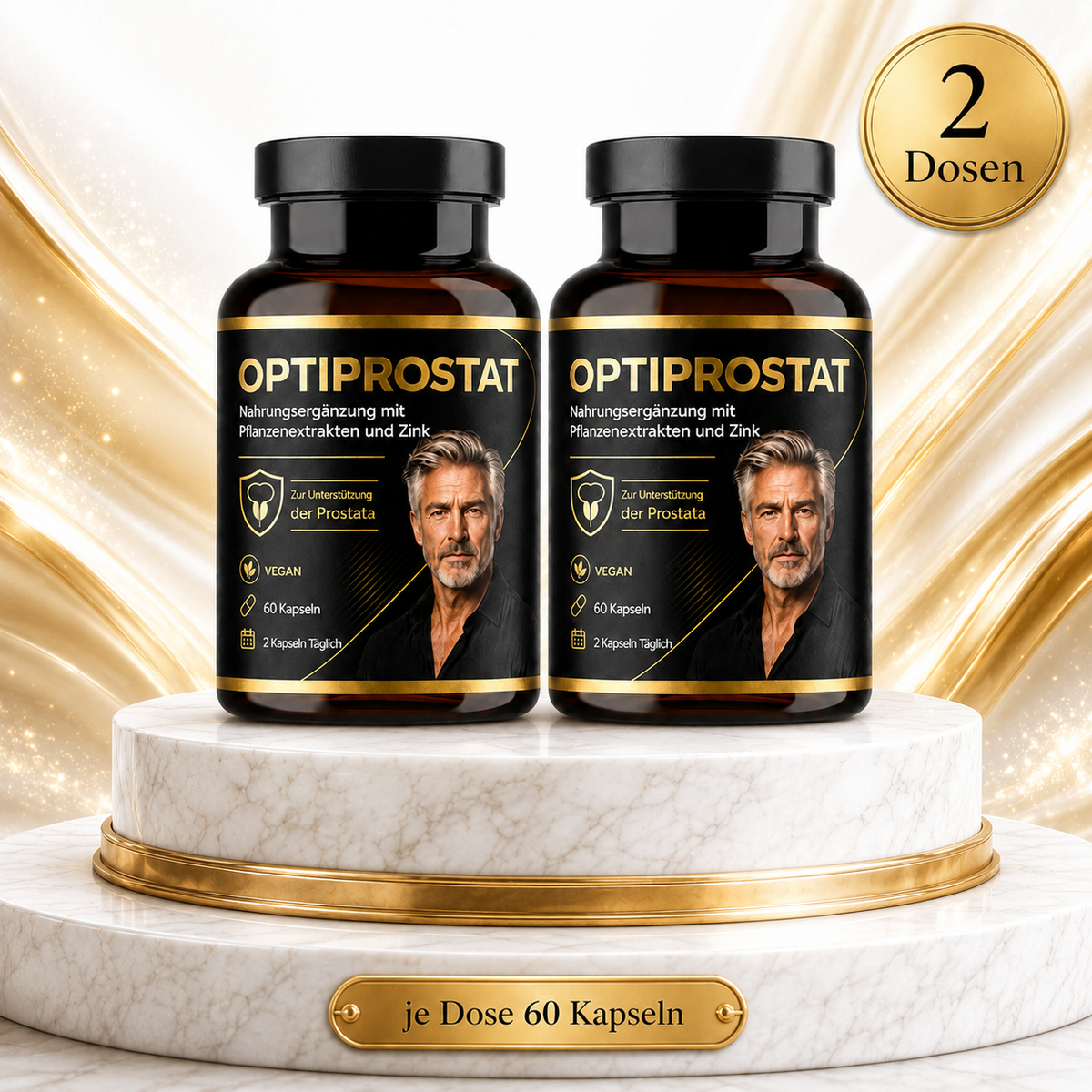 OPTIPROSTAT – 2 flacons de 60 gélules
